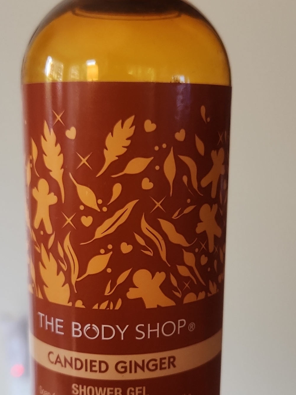 The Body Shop Candied Ginger Shower Gel - Amber & Orange